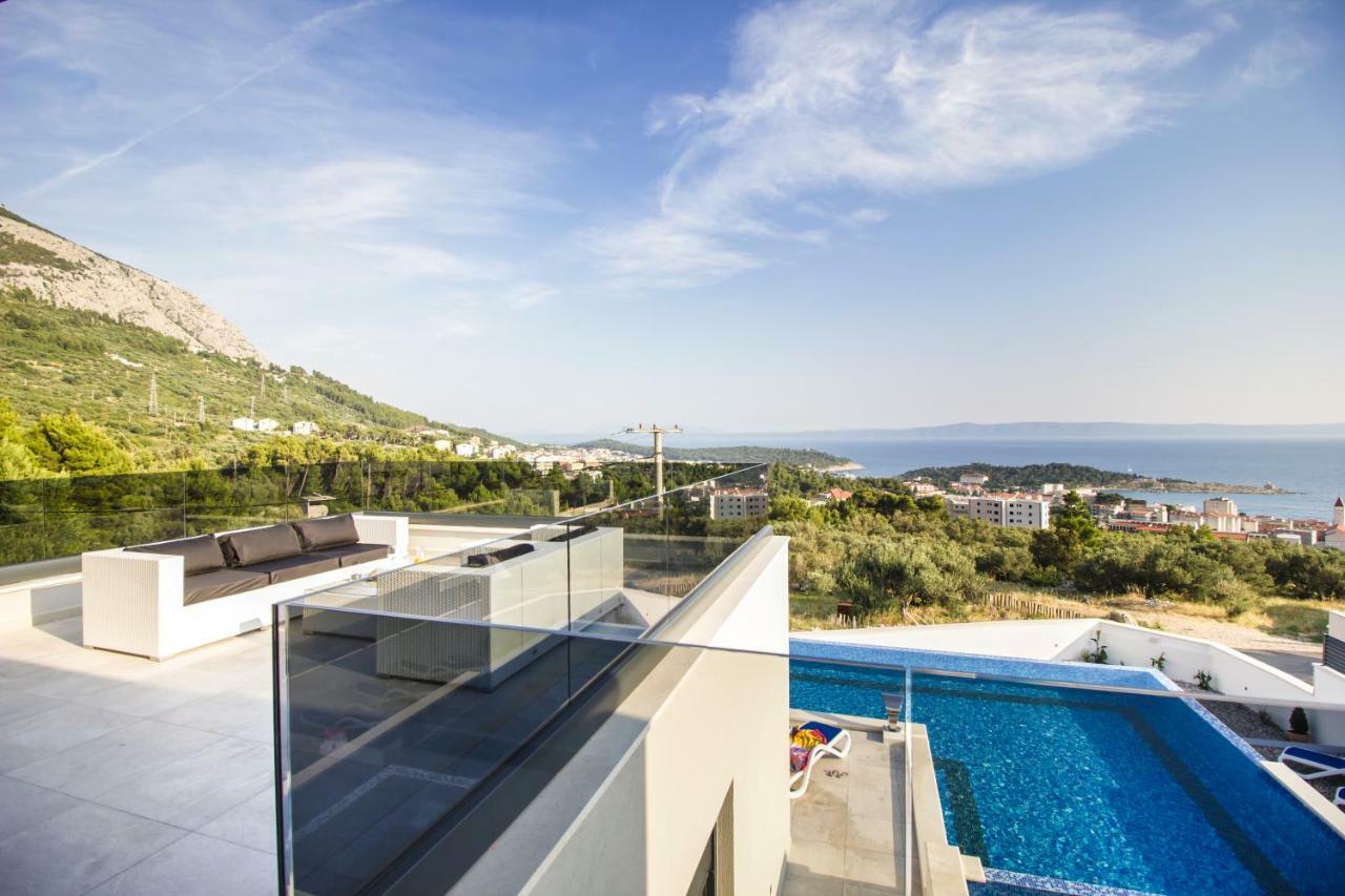 Luxury Villa High Hopes With Pool Makarska Exterior photo